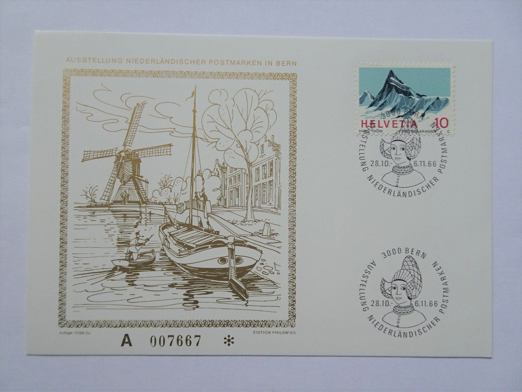 Alle Briefmarken: 1966 – Gebraucht aus Aadorf von Chnorli-Furz