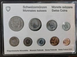 Münzsatz Schweiz 1974 stgl.