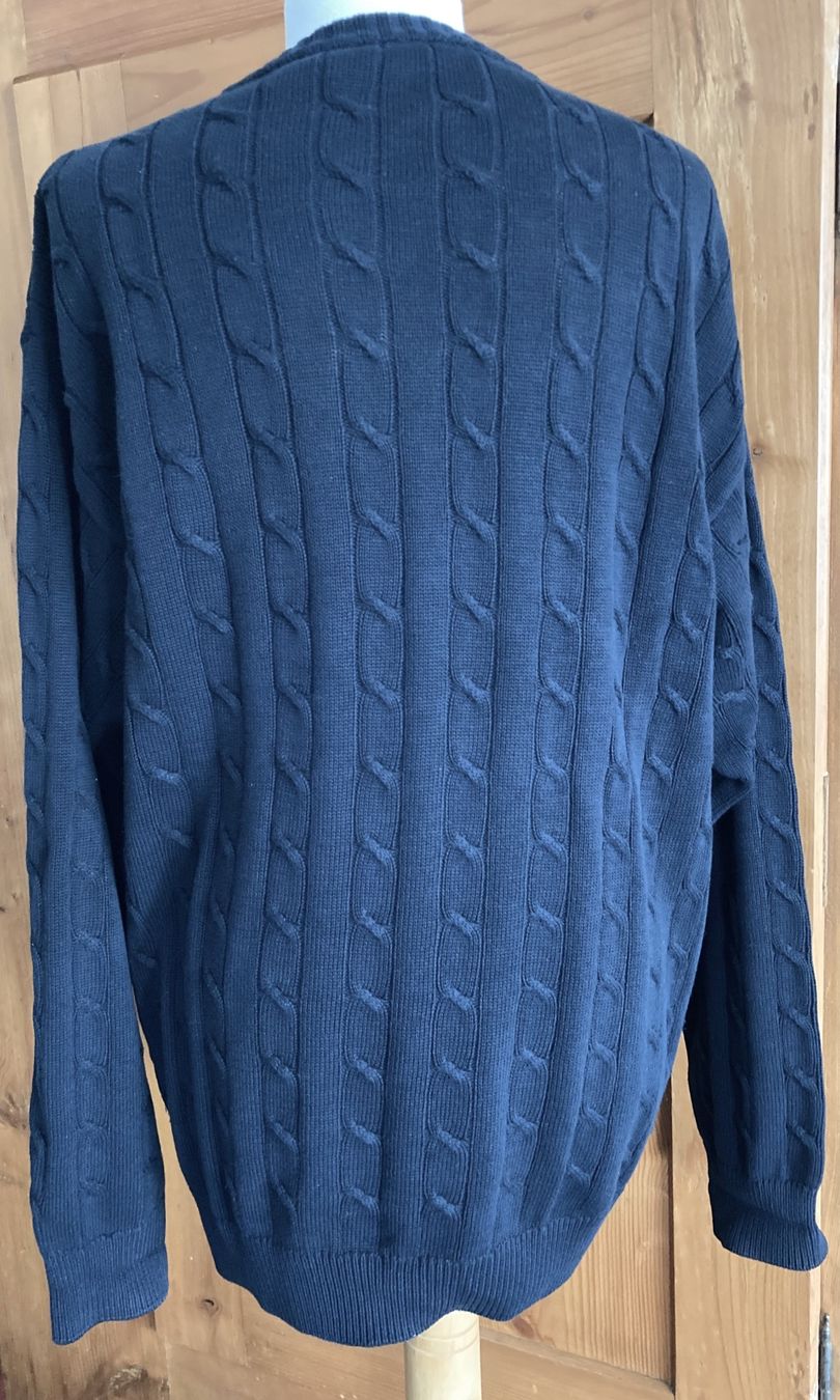 Maglioni & Felpe: Zopfmuster: Edler Baumwoll Herren-Pullover Gr. XL – Nuovo (secondo la descrizione) da Stetten AG venduto da Hanya 3