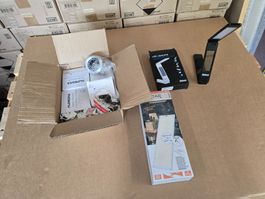 Posten neuer Lampenfassungen usw. ab 1.-