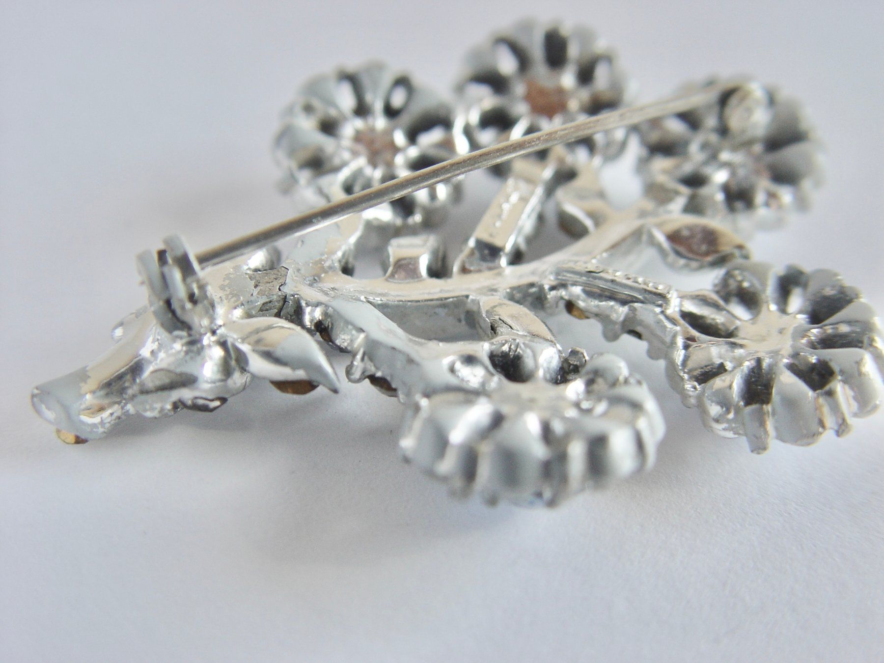 Gablonzer Broches & Aiguilles: Vintage Strass Brosche – D'occasion à Henggart par elsternwerk 2