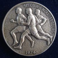 41. Lauf Murten - Morat - Freiburg 1974 La Sonnaz-Cormagnes
