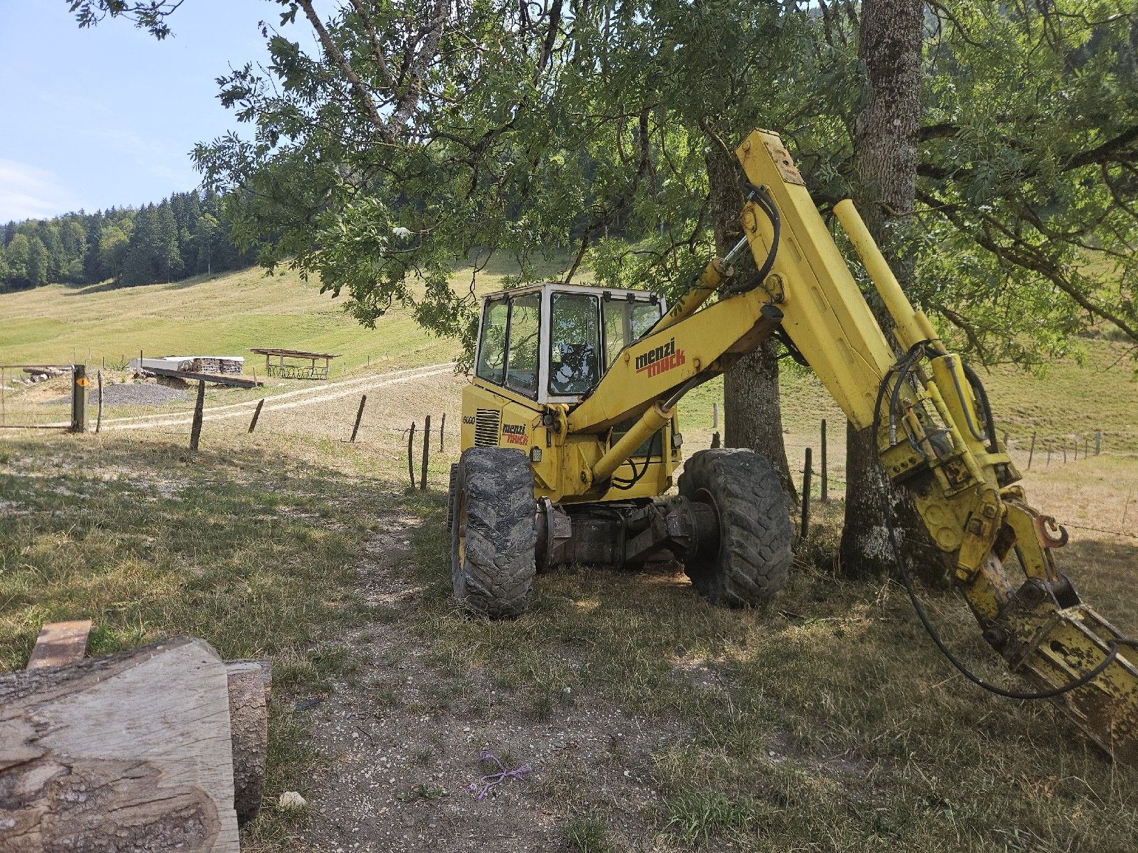 Excavateurs: menzi mick 6000 mobil – D'occasion à Seehof par Namor95 1