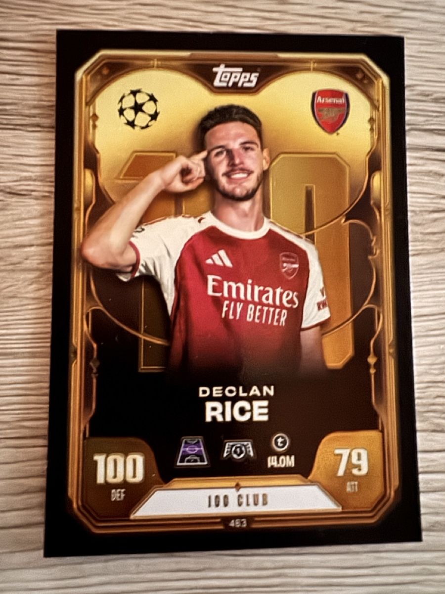 Topps Match Attax 25/26 100 Club Declan Rice (Gebraucht) in Baden für ...