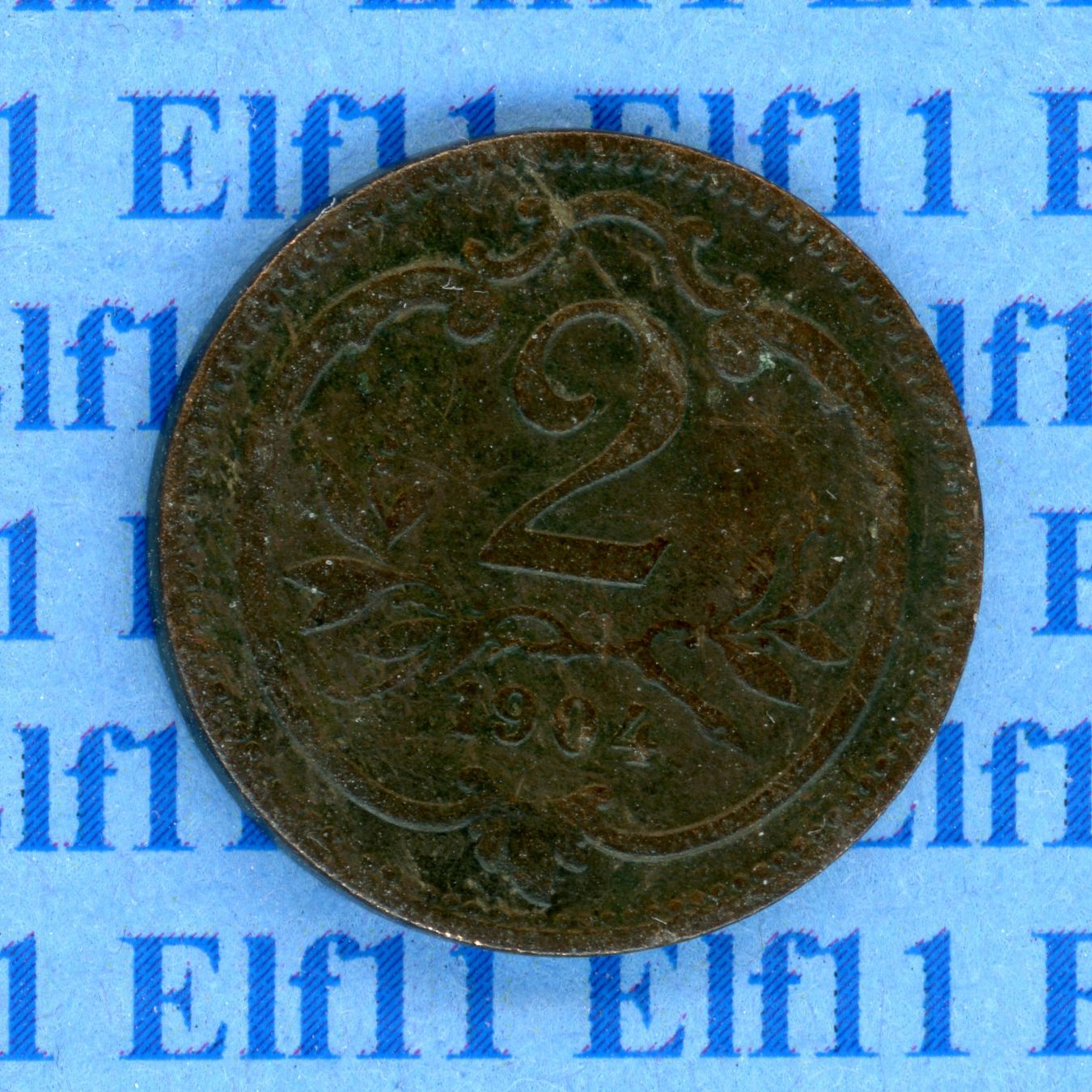 Tutti le monete: ATK___0.02 1904 ss 2 Heller – Usato da Widnau venduto da Elf11