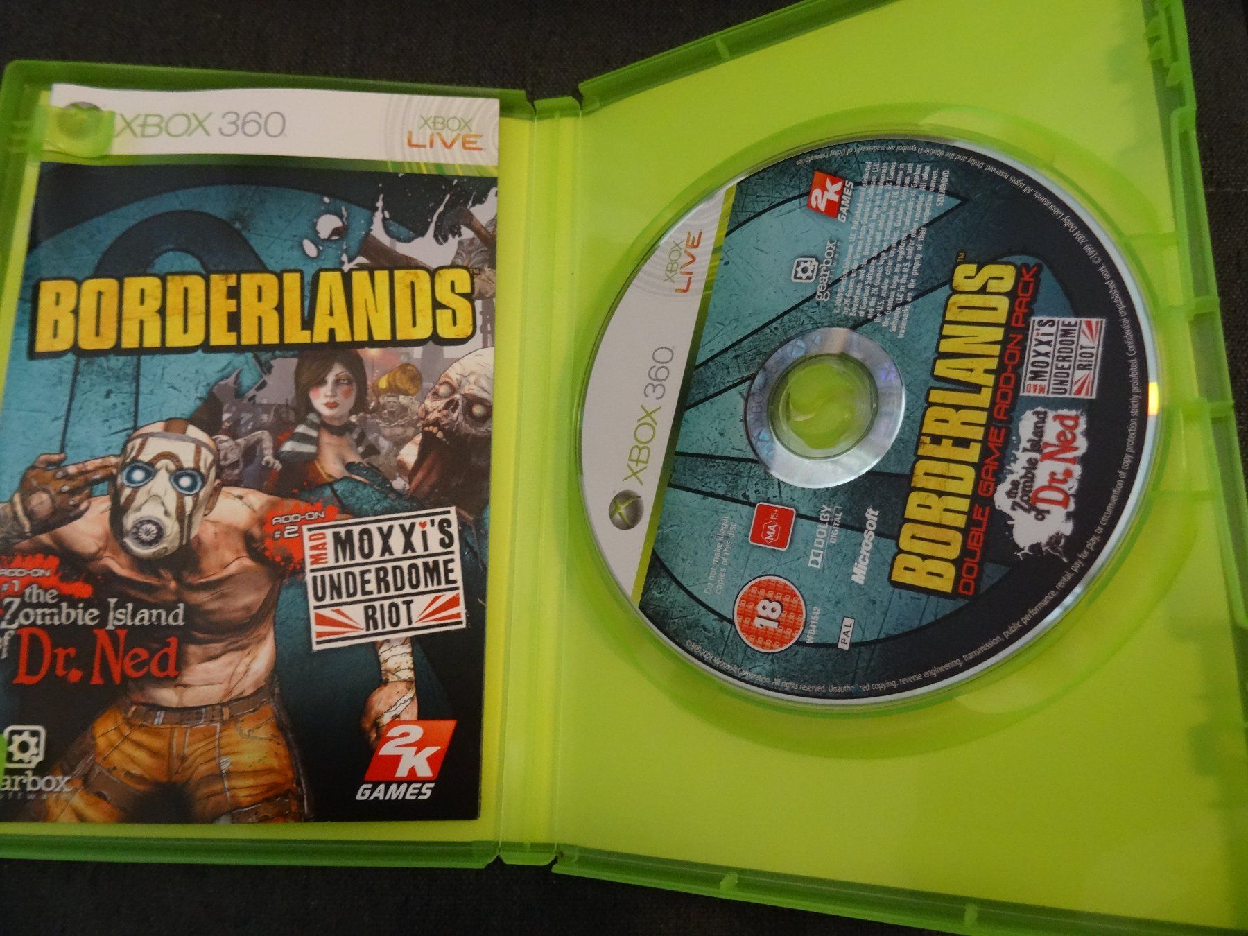 Giochi: Borderlands - ADD-ON Doppelpack XBOX 360 – Usato da Olten venduto da Disc-Ausverkauf 1