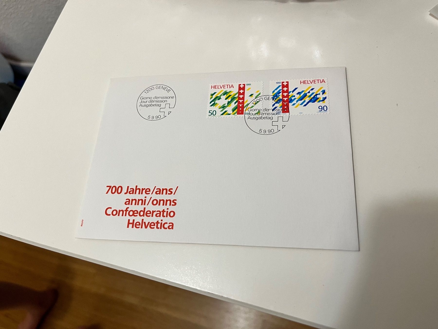 Buste & buste per spedizione: Couvert 700 Jahre Eidgenossenschaft Briefmarken – Nuovo e nell'imballaggio originale da Zürich venduto da engebrunau