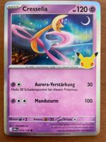 Pokemon Cresselia Holo 30 Jahre (Versand gratis)