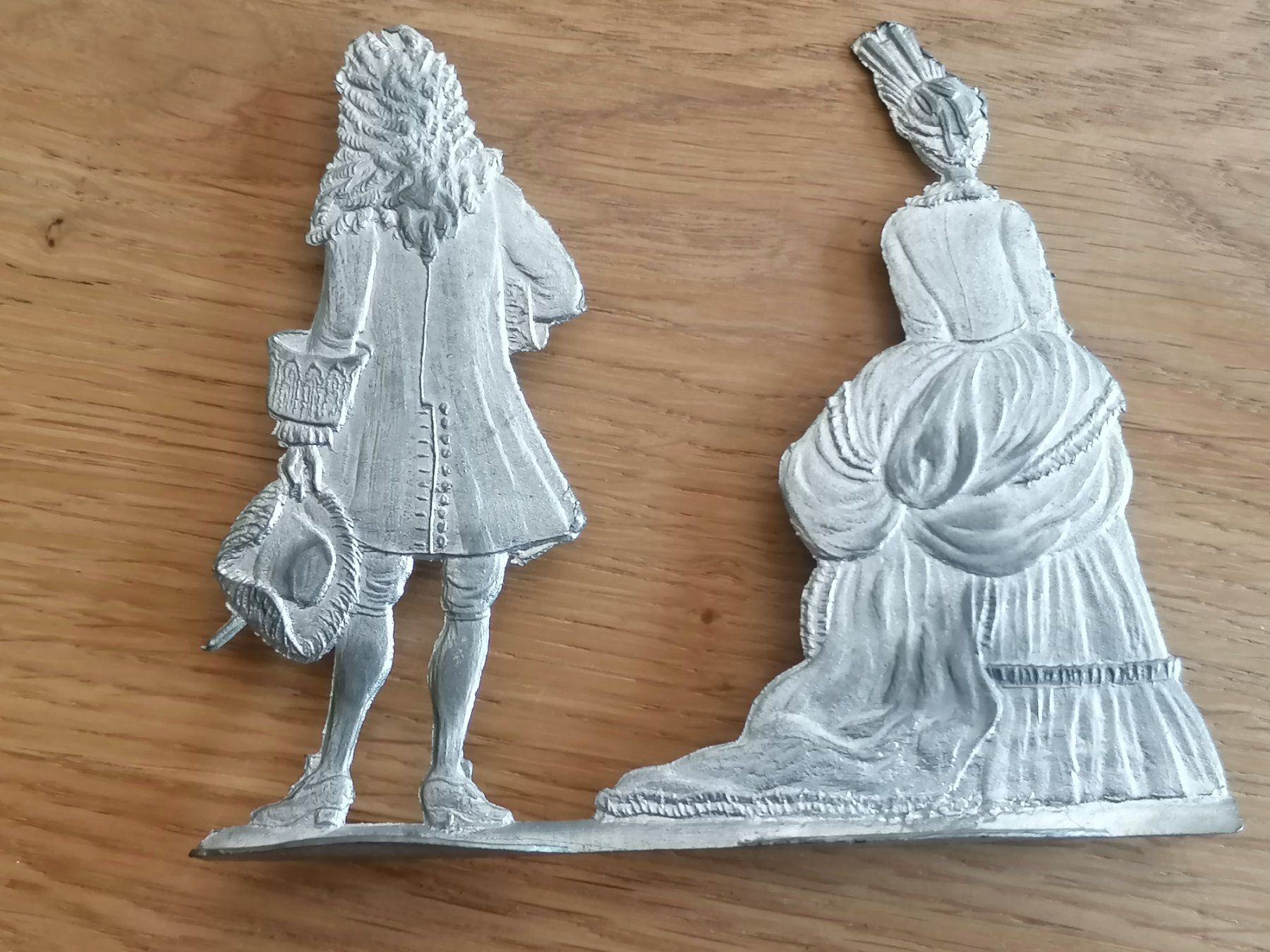 Figuren: Zinnfiguren Paar Barock um 1690 – Neu (gemäss Beschreibung) aus Basel von vintagecollector 1