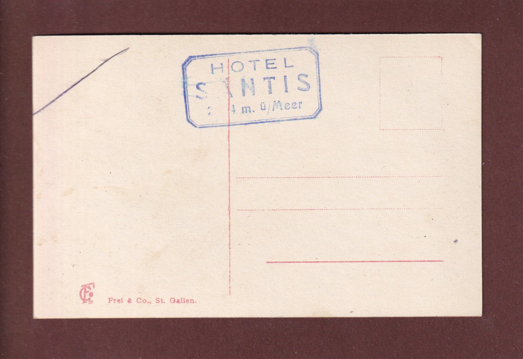 Cartoline postali: SÄNTIS-GIPFEL – Usato da Pully venduto da nicecards 1