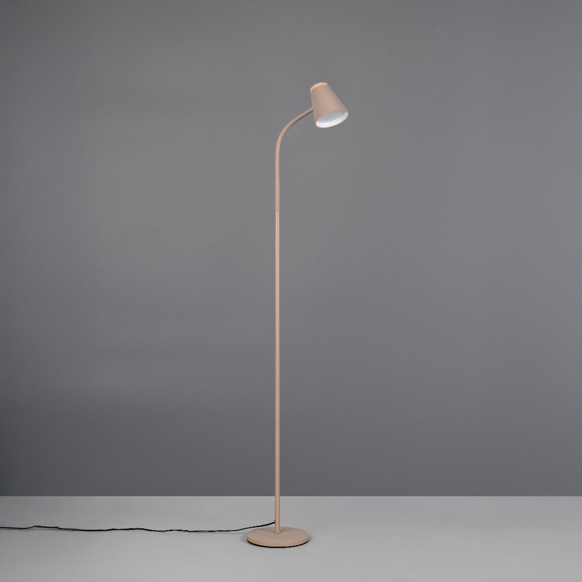 Lampade: LED Stehleuchte, Beige, 145 cm Höhe – Nuovo (secondo la descrizione) da Kreuzlingen venduto da Smart-Light 3