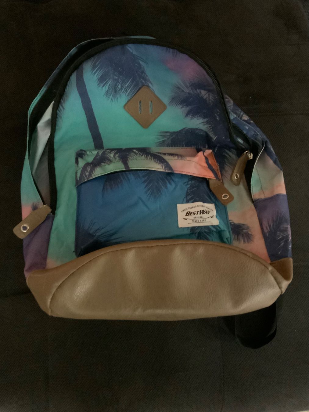 Rucksäcke: Rucksack Bestway Palmenmotiv – Gebraucht aus Schübelbach von S1CH