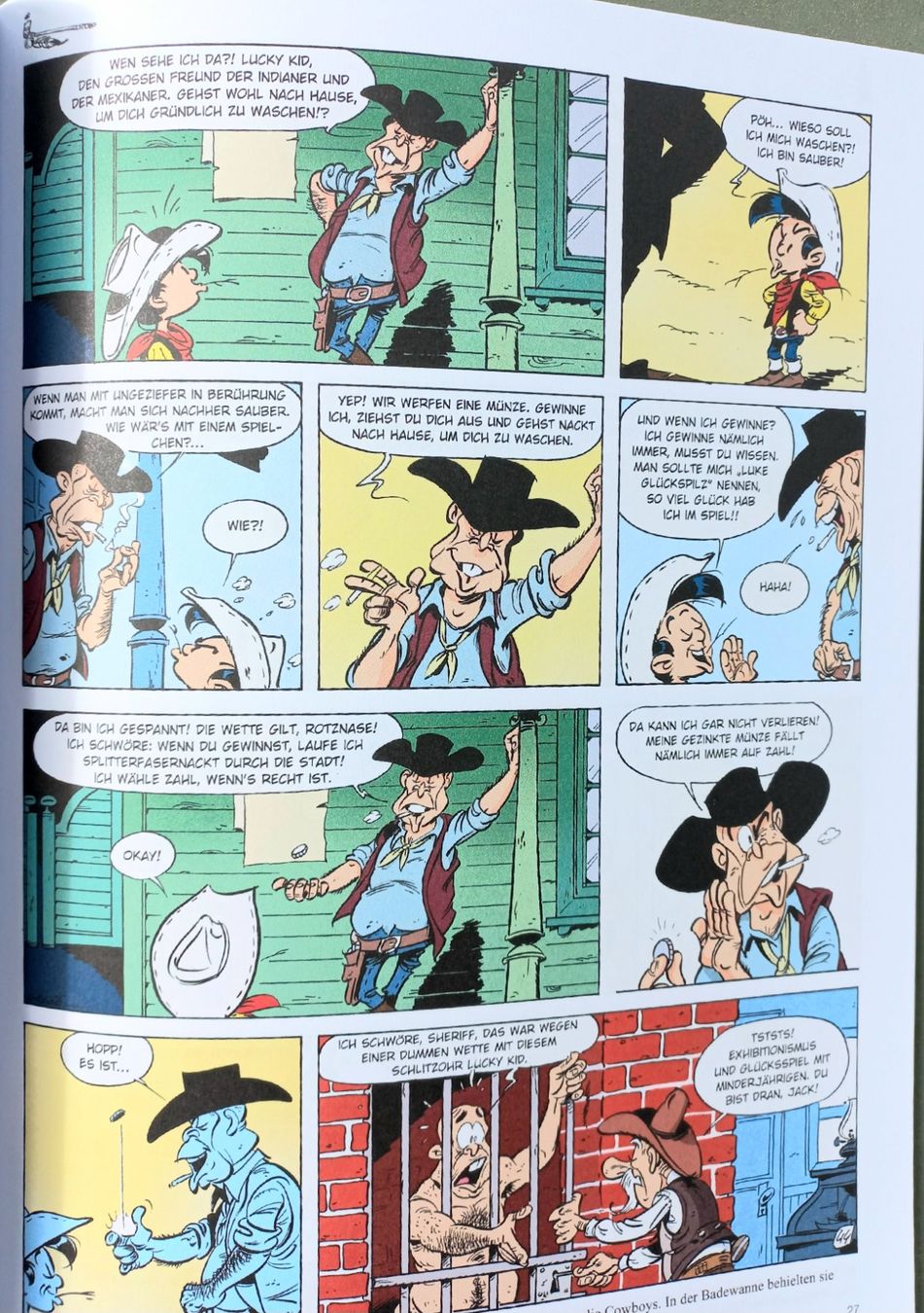 Fumetti: Comic - Lucky Luke 98 - Volle Fahrt voraus – Nuovo (secondo la descrizione) da Niederuzwil venduto da lubimaja 1