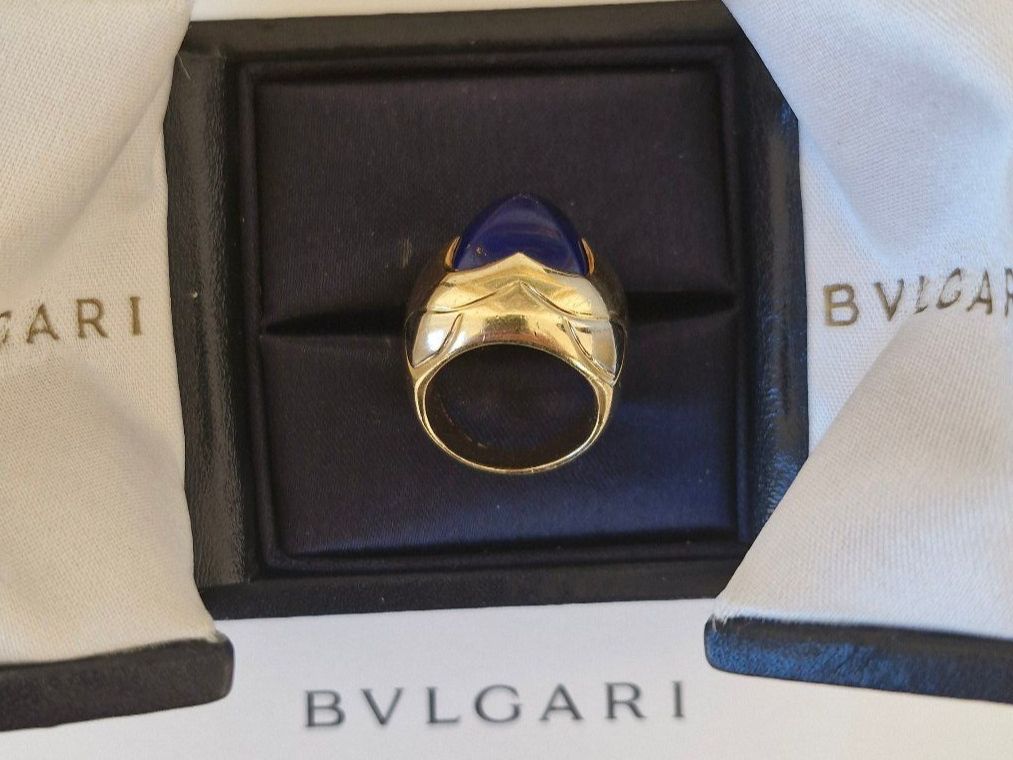 Bulgari Anelli: BULGARI Pyramide Ring  ORIGINAL 18 KARAT GELBGOLD – Usato da Muenchen venduto da enjoymunichdesign 5