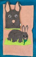 Waschset Hase