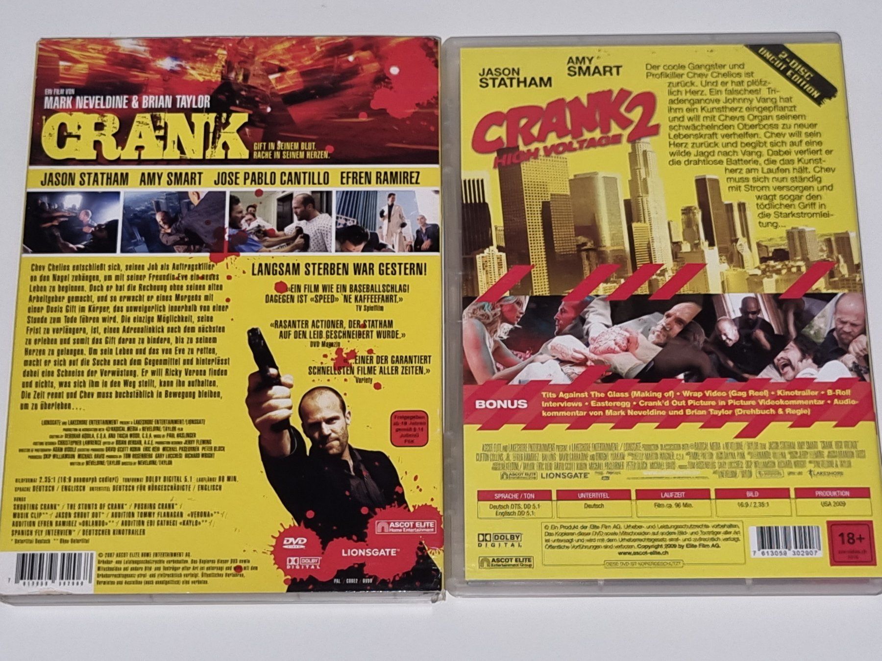 Tutti i DVDs: DVD: Crank 1+2 – Usato da Ehrendingen venduto da Thomas_2 1