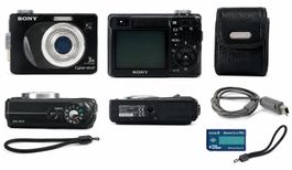 Sony Cyber-Shot DSC-W12 Digitalkamera- 5.1 MP inkl. 512 MB