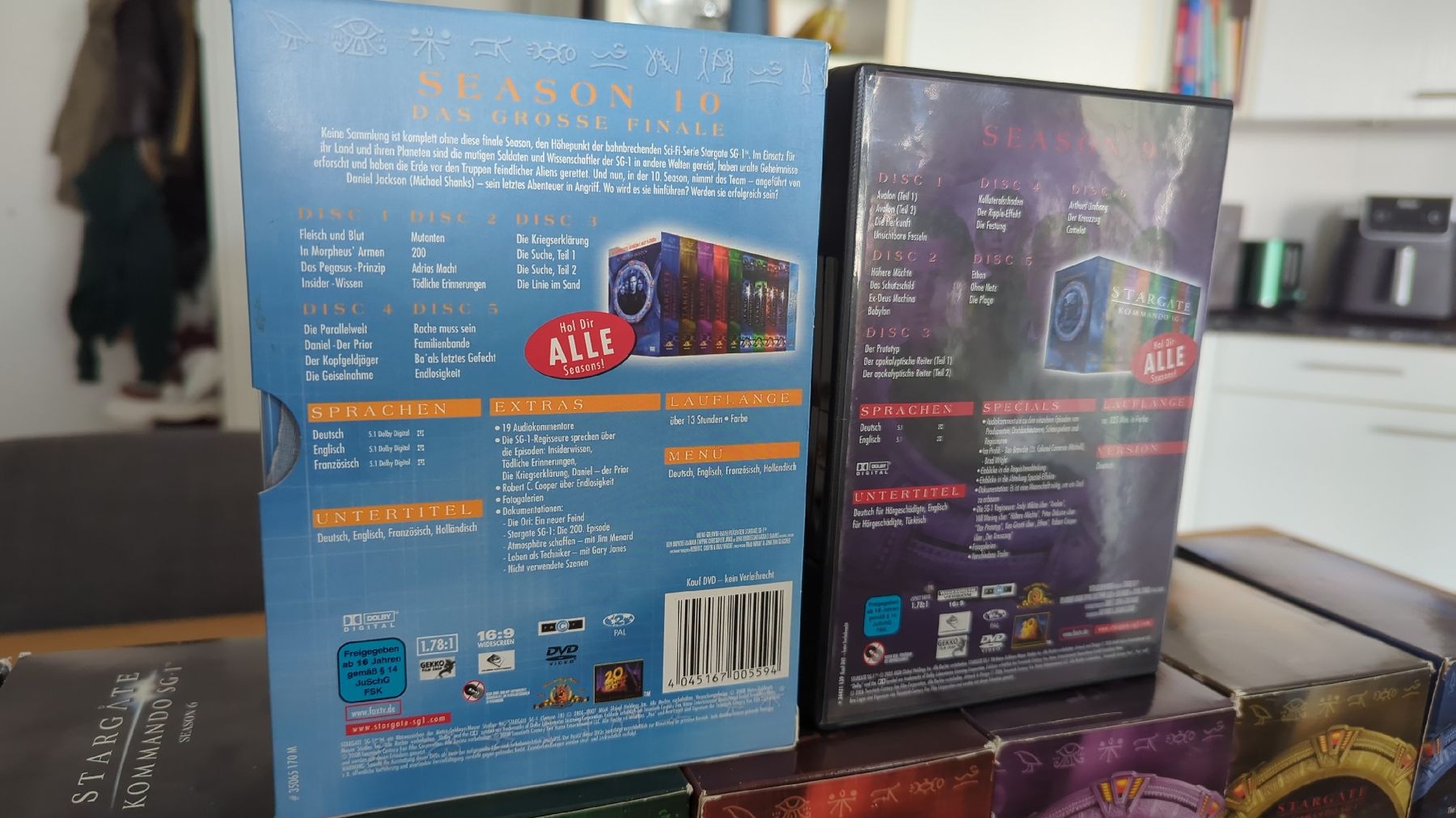 Alle DVDs: Stargate DVD Sammlung – Gebraucht aus Zofingen von HeliosCult 8