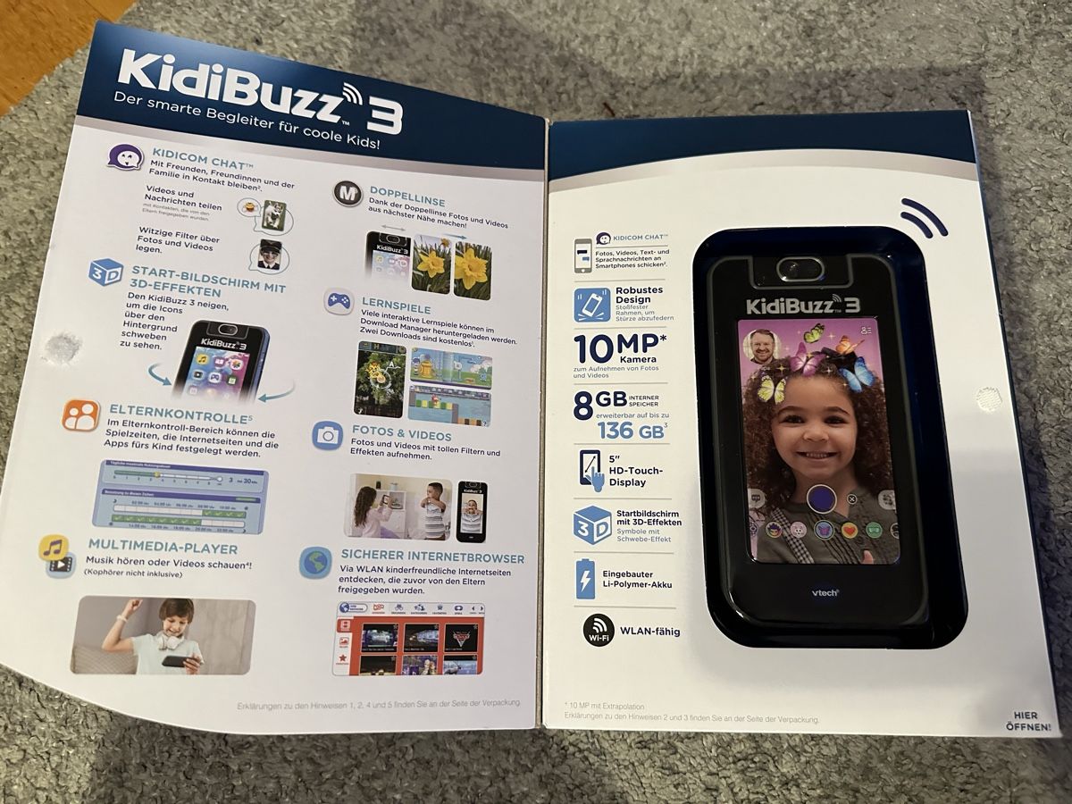 Vtech Spielzeuge: KidiBuzz 3 VTECH  – Neu (gemäss Beschreibung) aus Rheinfelden von  1