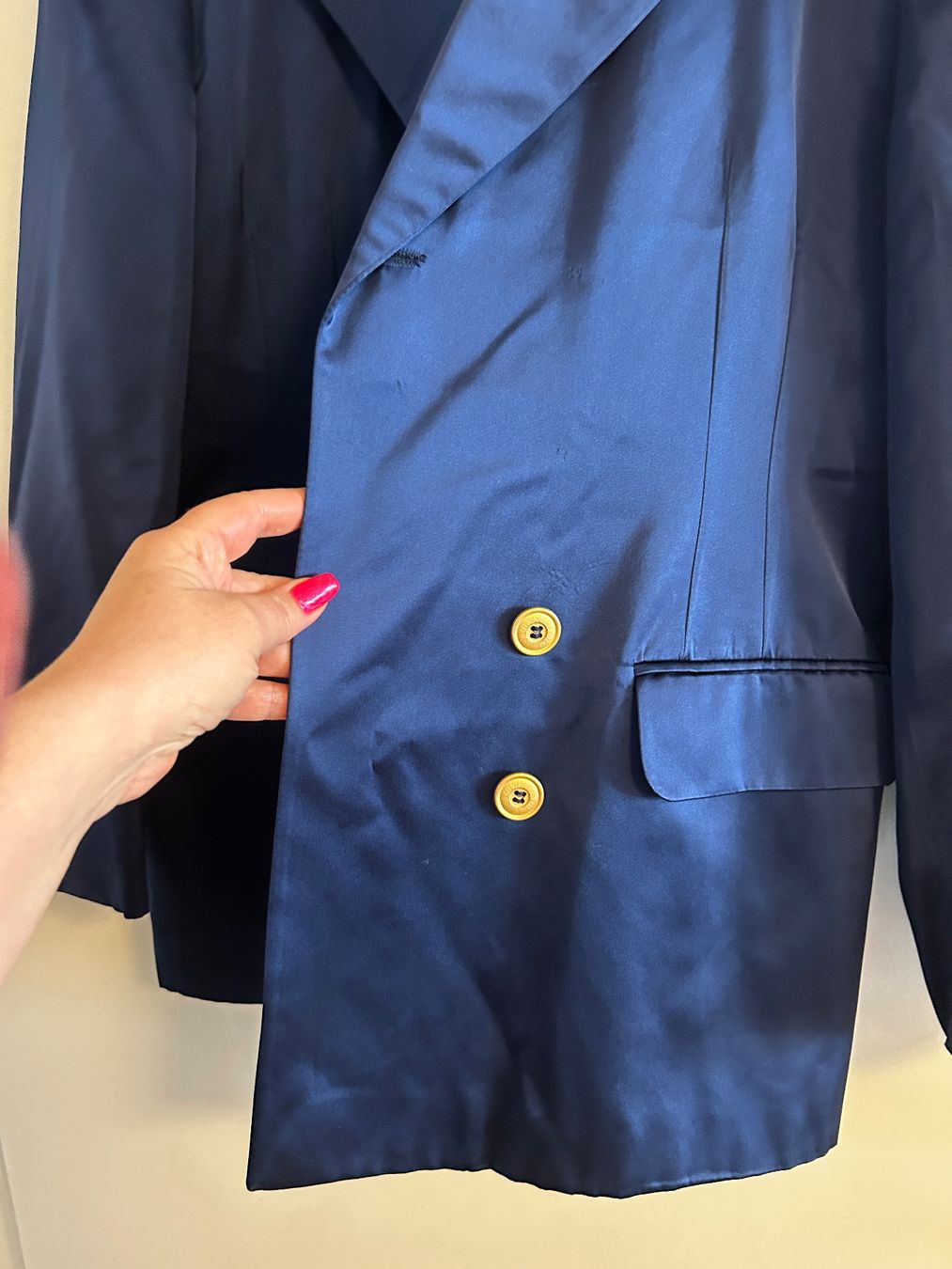 Giacche: Vintage Clement Esquisite Blazer Gr L Blau Elegant – Usato da Regensdorf venduto da Spyke55 6