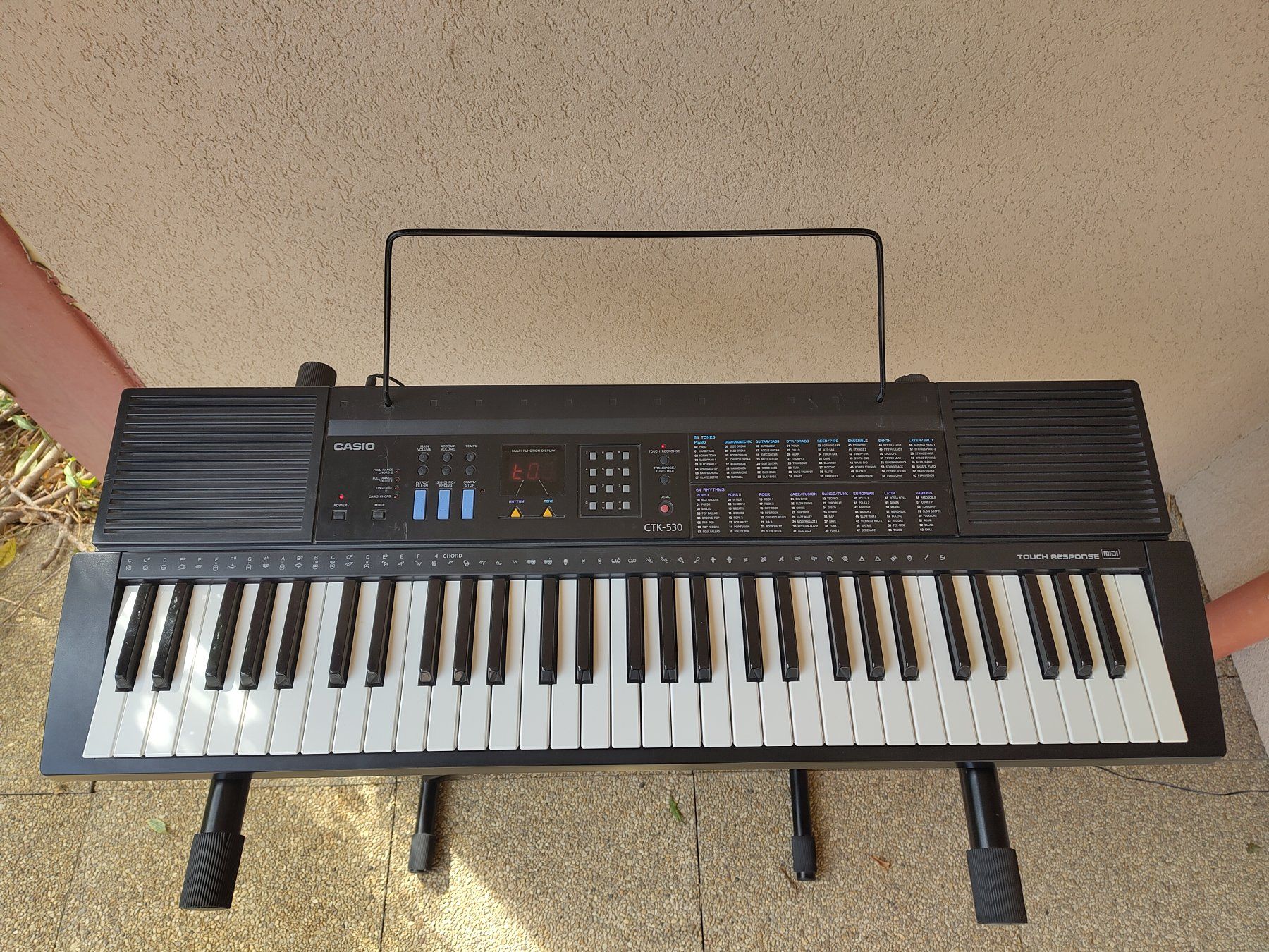 Casio Strumenti musicali: Clavier Casio CTK530 – Usato da Fribourg venduto da Delorean30