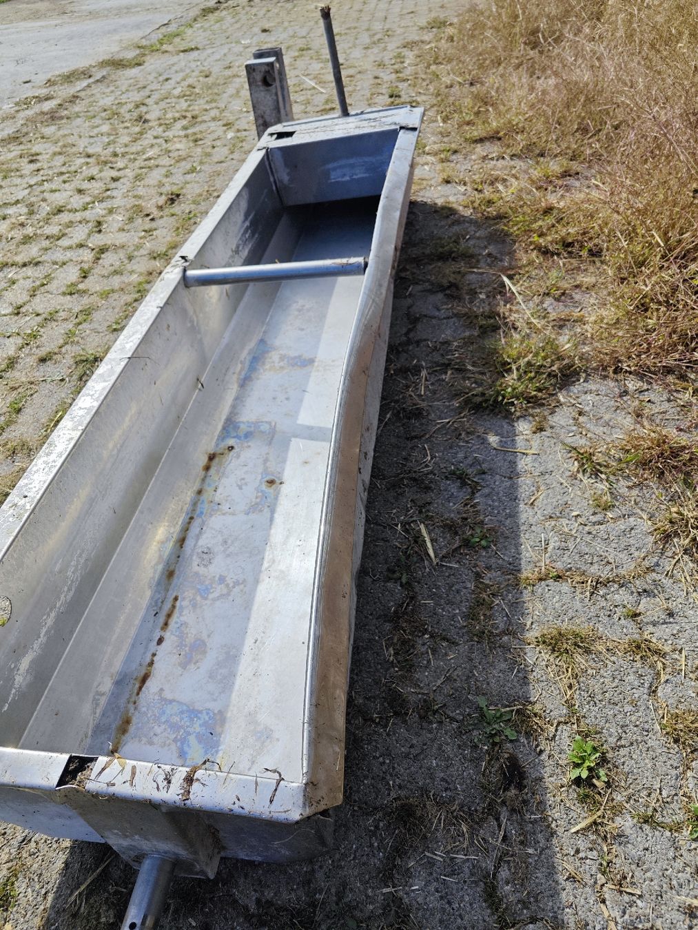 Teiche & Zierbrunnen: Tränketrog Chromstahl – Gebraucht aus Weisslingen von trueb1 1