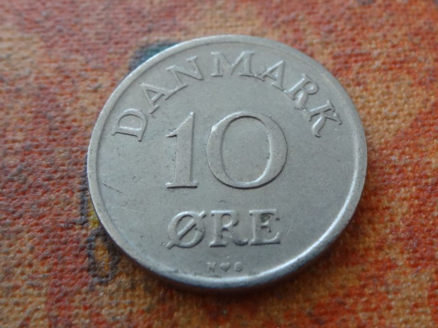Toutes les monnaies: DANEMARK  10  Ore  1949 – D'occasion à Romanel-sur-Lausanne par Swift13 1