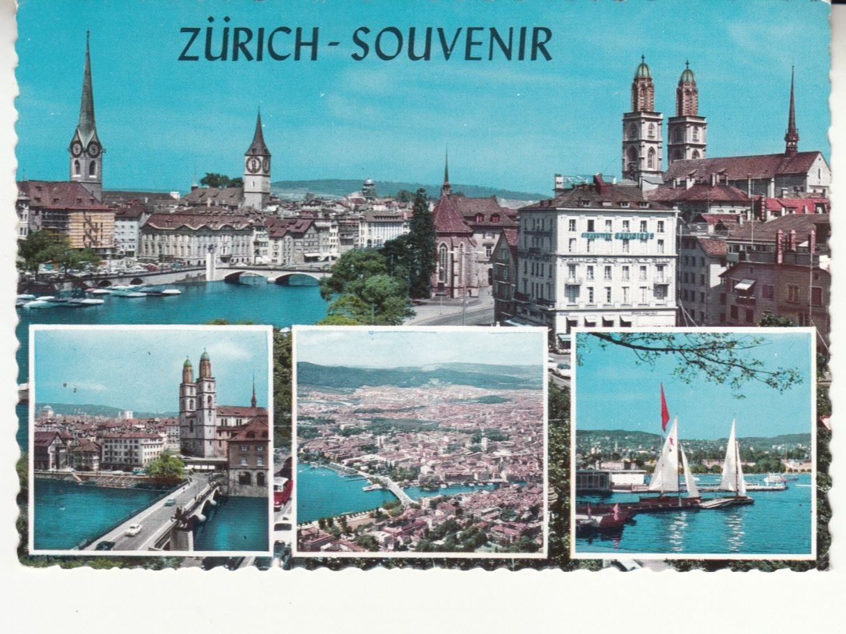 Cartoline postali: Zürich 1965 – Usato da Bürglen TG venduto da StampGraf