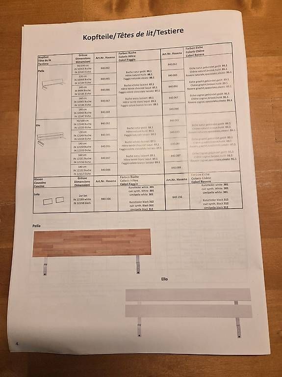 Letti: Kopfteil zu Bosco Systembett – Usato da Uttigen venduto da secret13 2