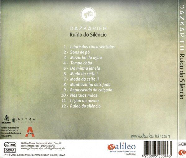 CD: Dazkarieh – Ruído Do Silêncio – Usato da St.Gallen venduto da jalamusic 1