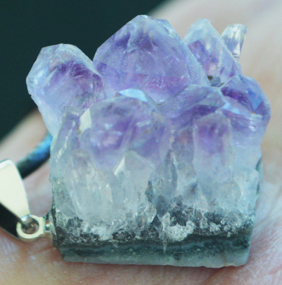 Catenine: Halskette D-435 – Amethyst Cluster – Nuovo e nell'imballaggio originale da Goldiwil (Thun) venduto da han_v5b7 2