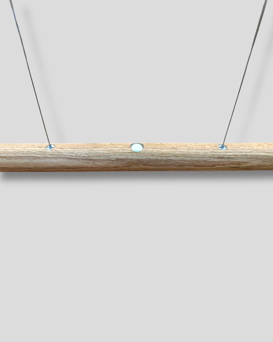 Lampadari & plafoniere: Holz Pendelleuchte Eiche, dimmbar, neuwertig, 160cm lang! – Nuovo (secondo la descrizione) da Breitenbach venduto da kaufmann-j 5