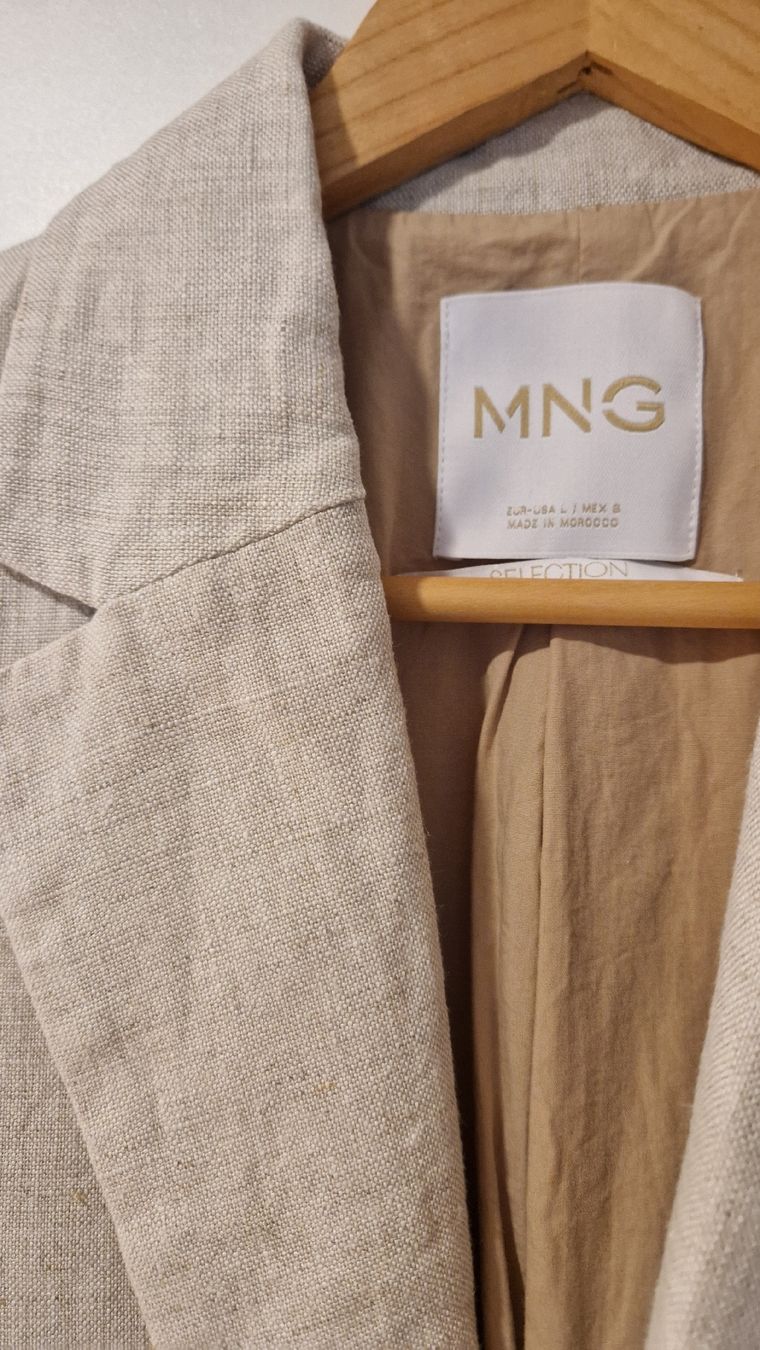 Giacche: blazer oversize en lin Mango – Nuovo (secondo la descrizione) da Collombey venduto da Preloveditems 1