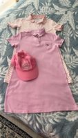 2 Lacoste Polo dresses and cap pink used