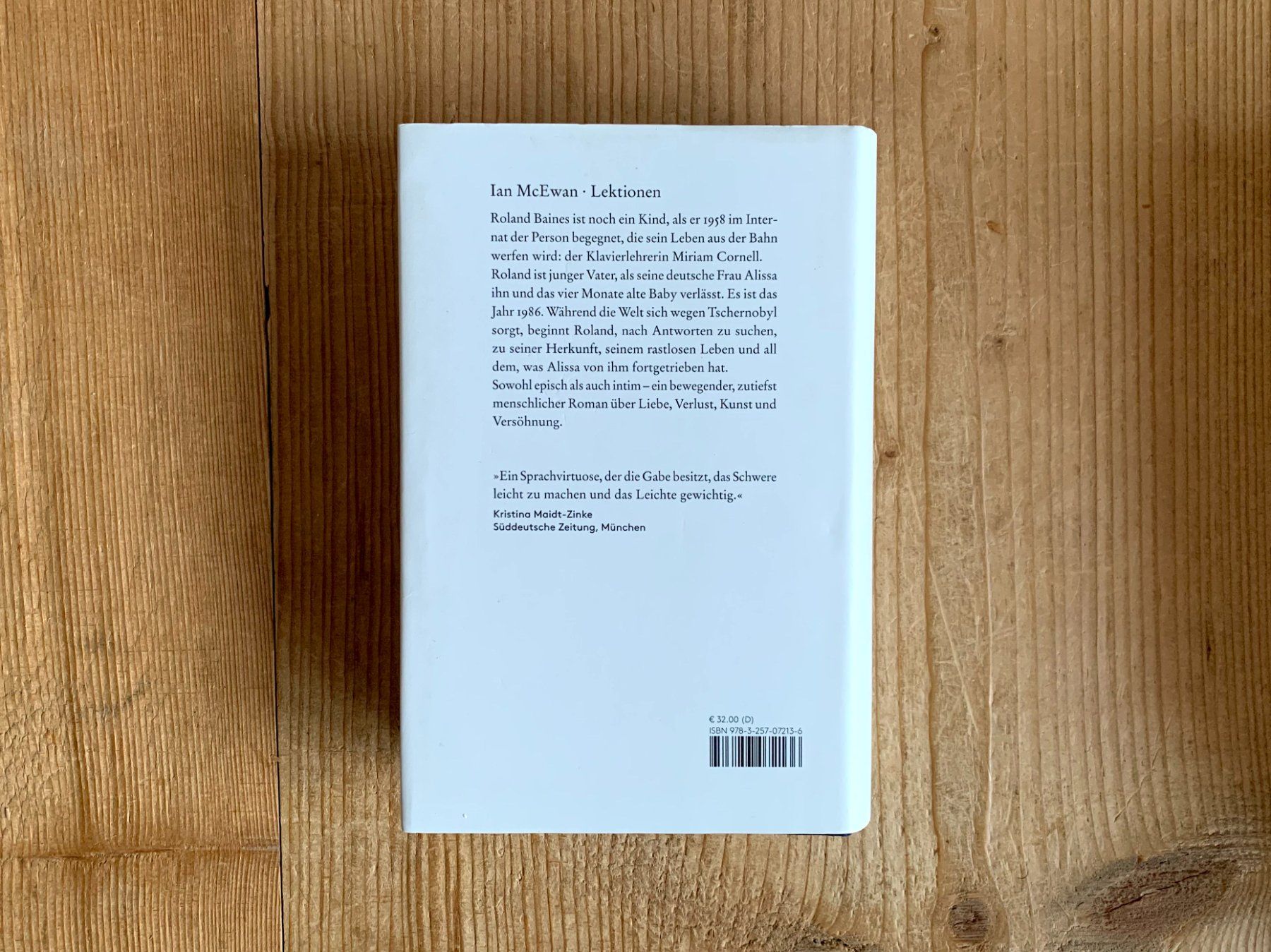 Libri: Lektionen – Ian McEwan – Nuovo (secondo la descrizione) da Giswil venduto da tschitschikow 1