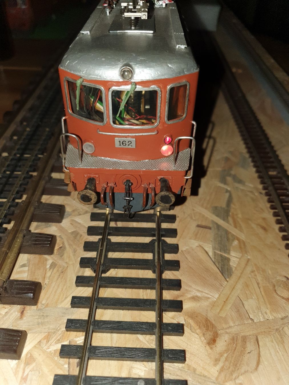 Hermann Modellini di ferrovie: BLS Re 4/4 Spur 0 DC – Usato da Münsingen venduto da wd65 3