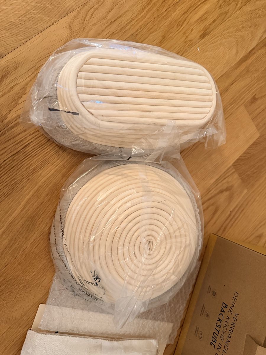 Teglie da forno: KRUSTEN ZAUBER Gärkörbchen-Set und Sauerteig Starter-Set – Nuovo e nell'imballaggio originale da Luzern venduto da Mir_Daria 3
