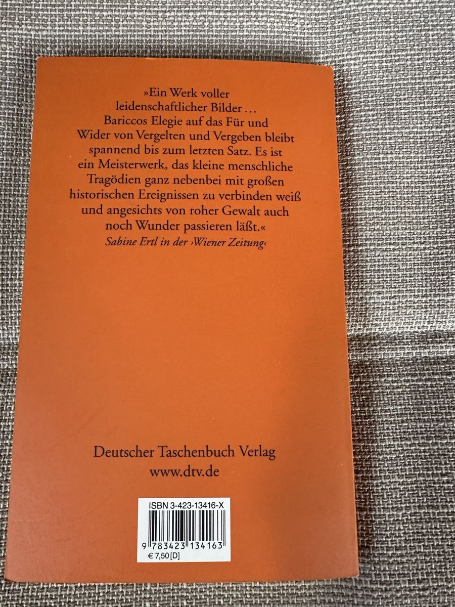 Libri: Ohne Blut von Alessandro Baricco – Usato da Ottikon venduto da lo99 1