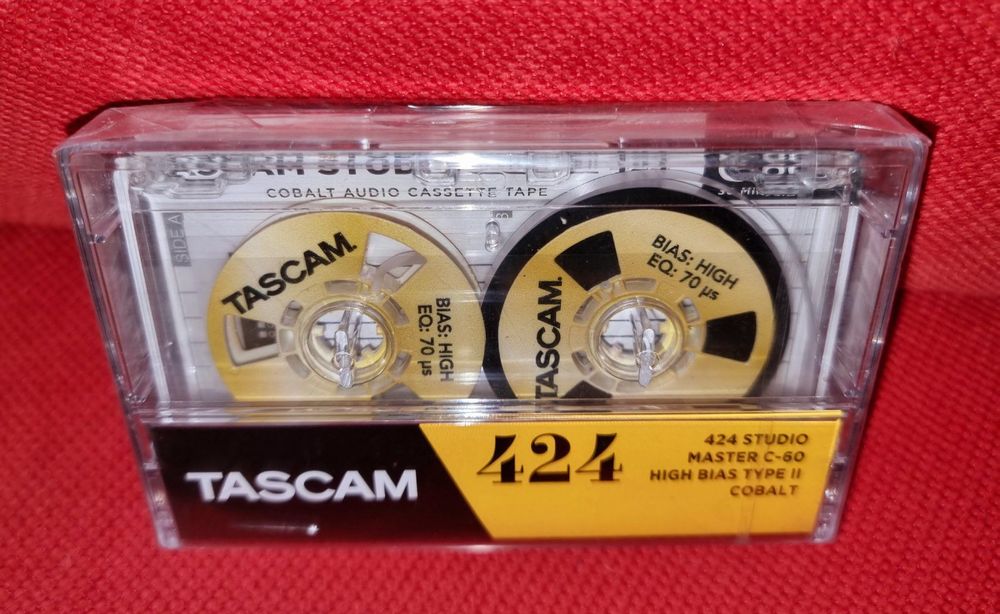 Tascam Master 424 Studio Cassette C-60 High Bias Type II