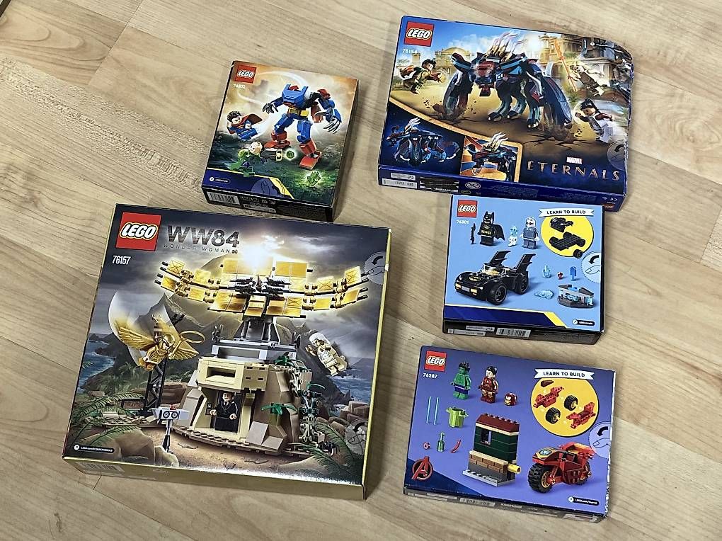 Lego Giocattoli: 5 Lego Superhelden Sets: Batman, Superman, Hulk, usw – Nuovo e nell'imballaggio originale da Steinhausen venduto da yzos 1