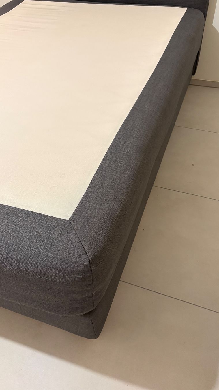 Tissus: Ikea Dunvik Boxspringbett- Bezug 140cm Bettbezug – D'occasion à Zürich par alivasalli 6
