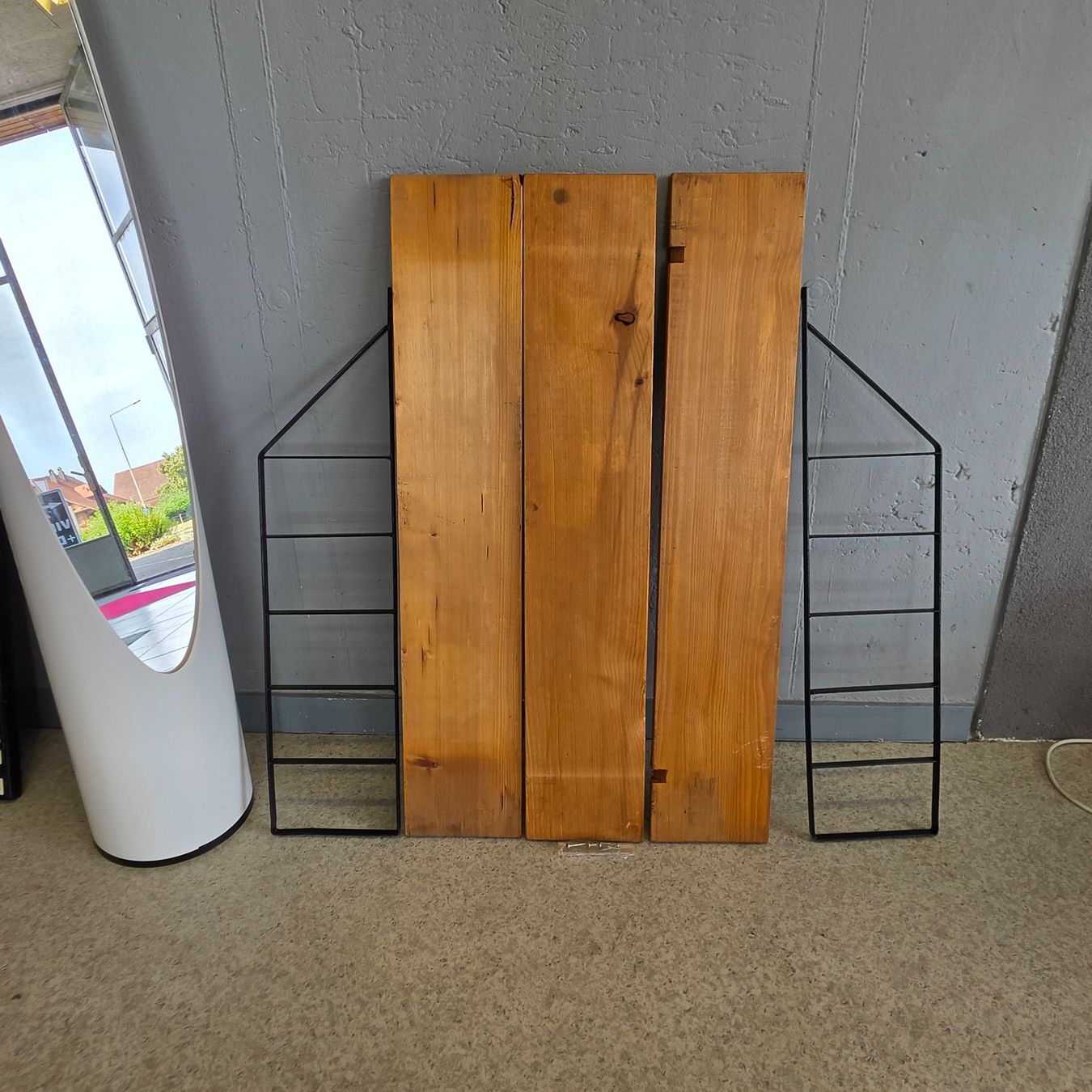 Scaffali: Stringregal, Bücherregal 1960 Vintage Regal String-Shelf – Usato da Nottwil venduto da Wondewa-Shop 6