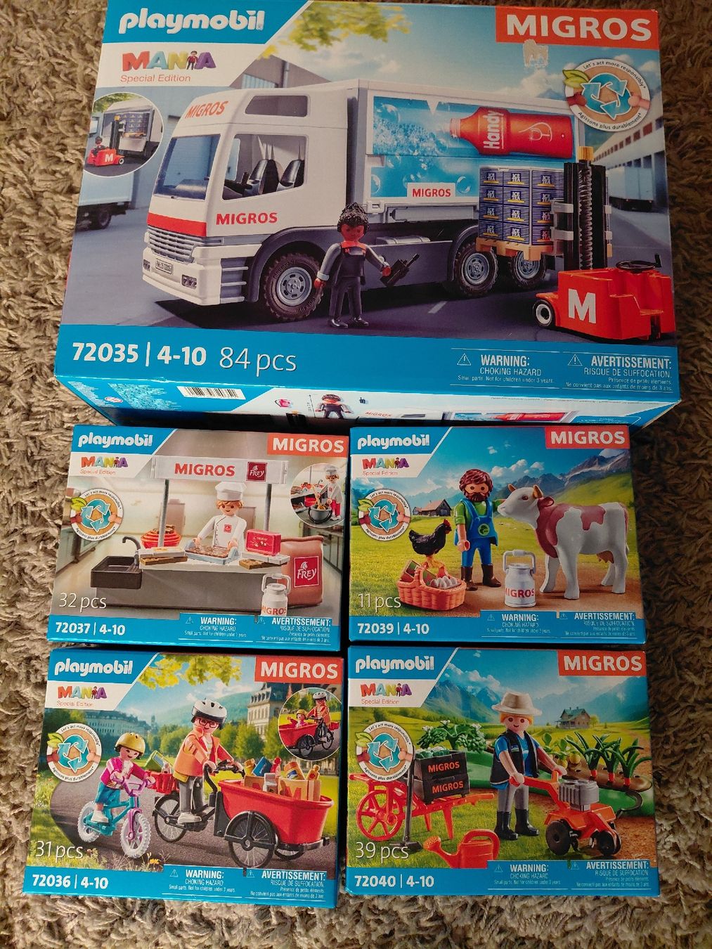 Playmobil Giocattoli: Playmobil von der Migros OVP – Nuovo (secondo la descrizione) da Allenwinden venduto da Muggi076