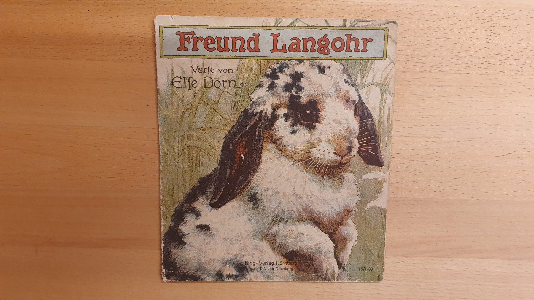 Libri: Freund Langohr - Verse von Else Dorn – Usato da Dietlikon venduto da Justus4