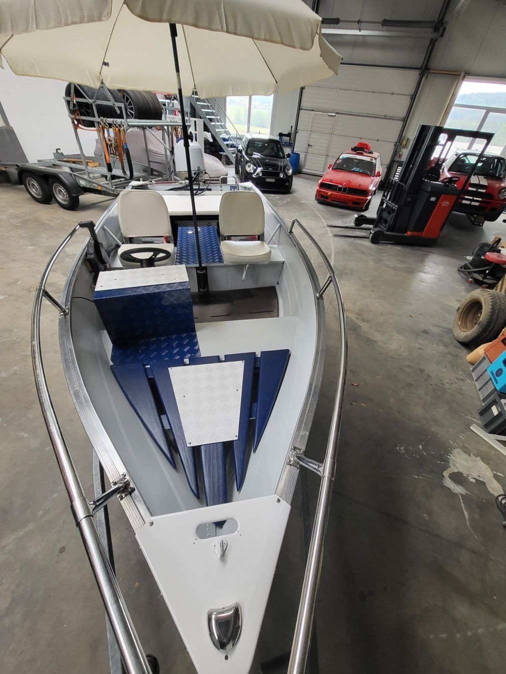 Italmarine Barche: Alu-Boot, kompl.restauriert inkl.neuer Blache Winterlager27 – Nuovo (secondo la descrizione) da Hallwil venduto da Dracco 3