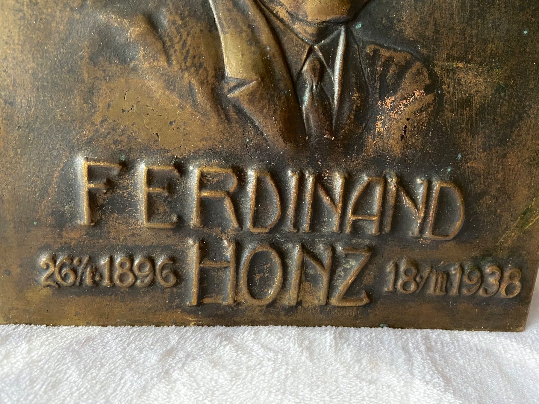 Sculptures & Statues: Antiker Bronze Relief 1800 Gr – D'occasion à Frenkendorf par Only1 3