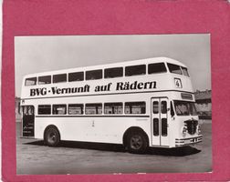 Deutschland Berliner Verkehrsmittel Autobus Büssing