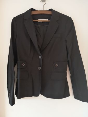 Blazer und Bundfaltenhose Kombi Damen, Gr. 36 / Gr. 40