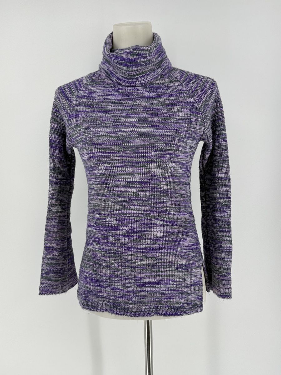Maglioni & Felpe: Rollkragenpullover lila grau meliert Gr. S/M – Usato da Auenstein venduto da moin.