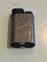 Marlboro Medium Feuerzeug Sibjet France 2 silber Metall(I13)